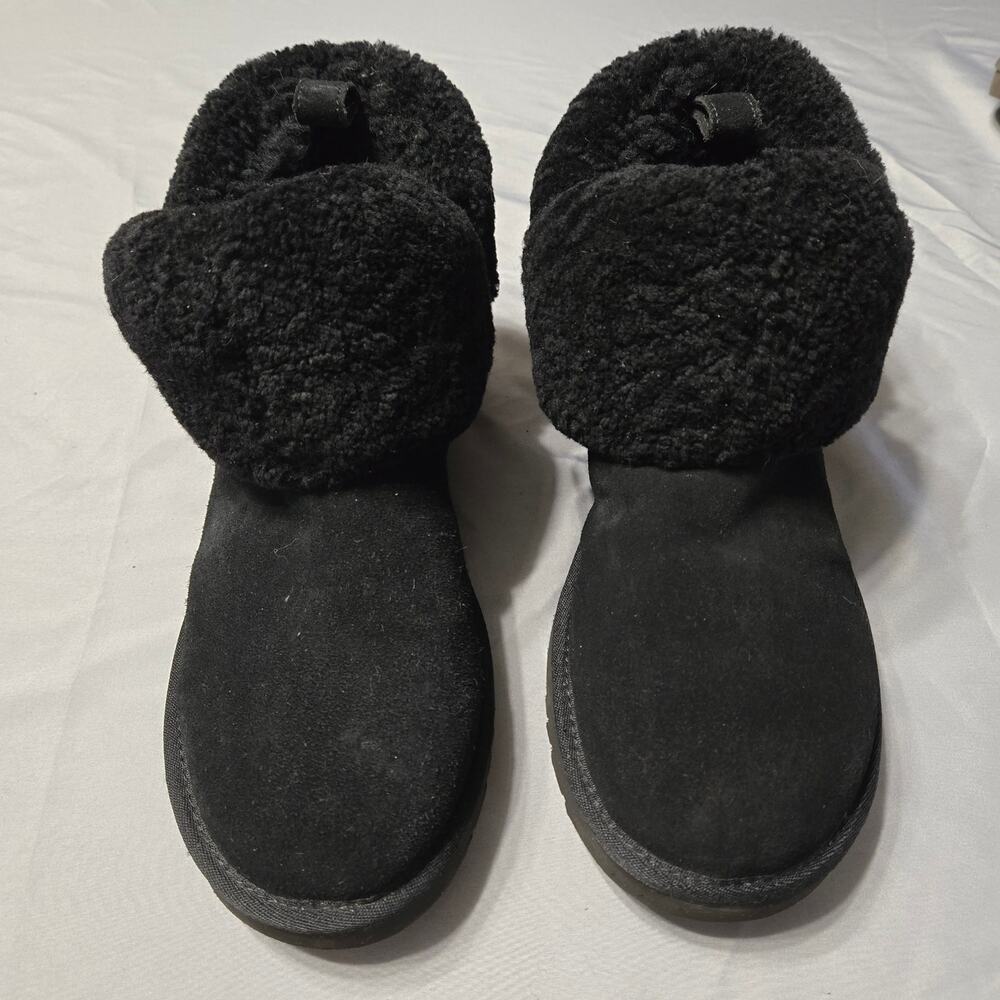 UGG Sz 11 Classic Ultra Mini Braid Slip-On Booties
